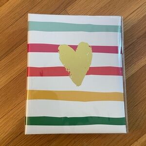Colorful Striped Photo Album